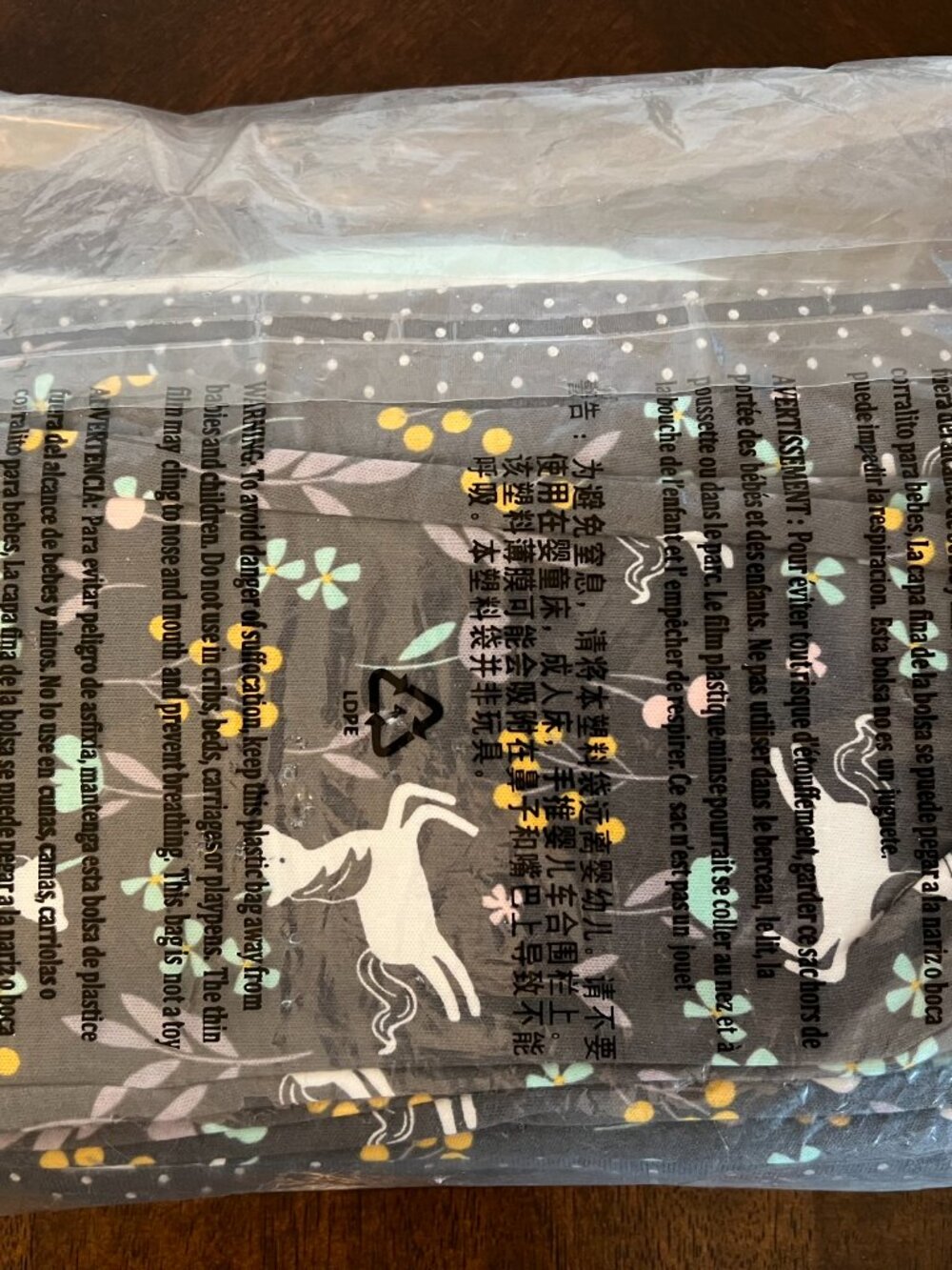 Unicorn Simple Joys by Carter's Baby Girls 4 piece Jacket Pant, Bodysuit 18M New - Picture 3 of 4